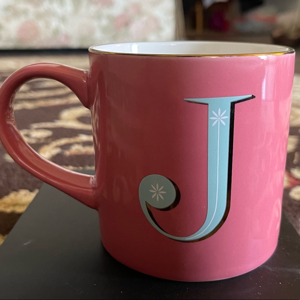 Mug: J with Gold